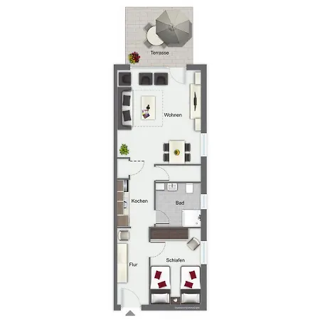 Papillon 11-4 Apartment